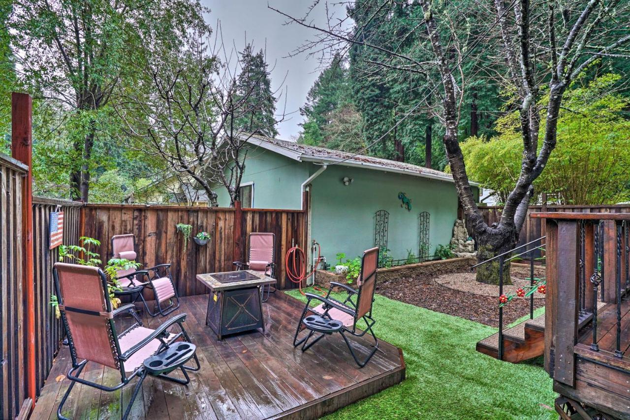 California Cottage Less Than 4 Mi To Redwood Hiking Trails Ben Lomond Exterior foto
